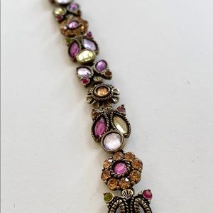 Sparkly Floral Jewel Bracelet